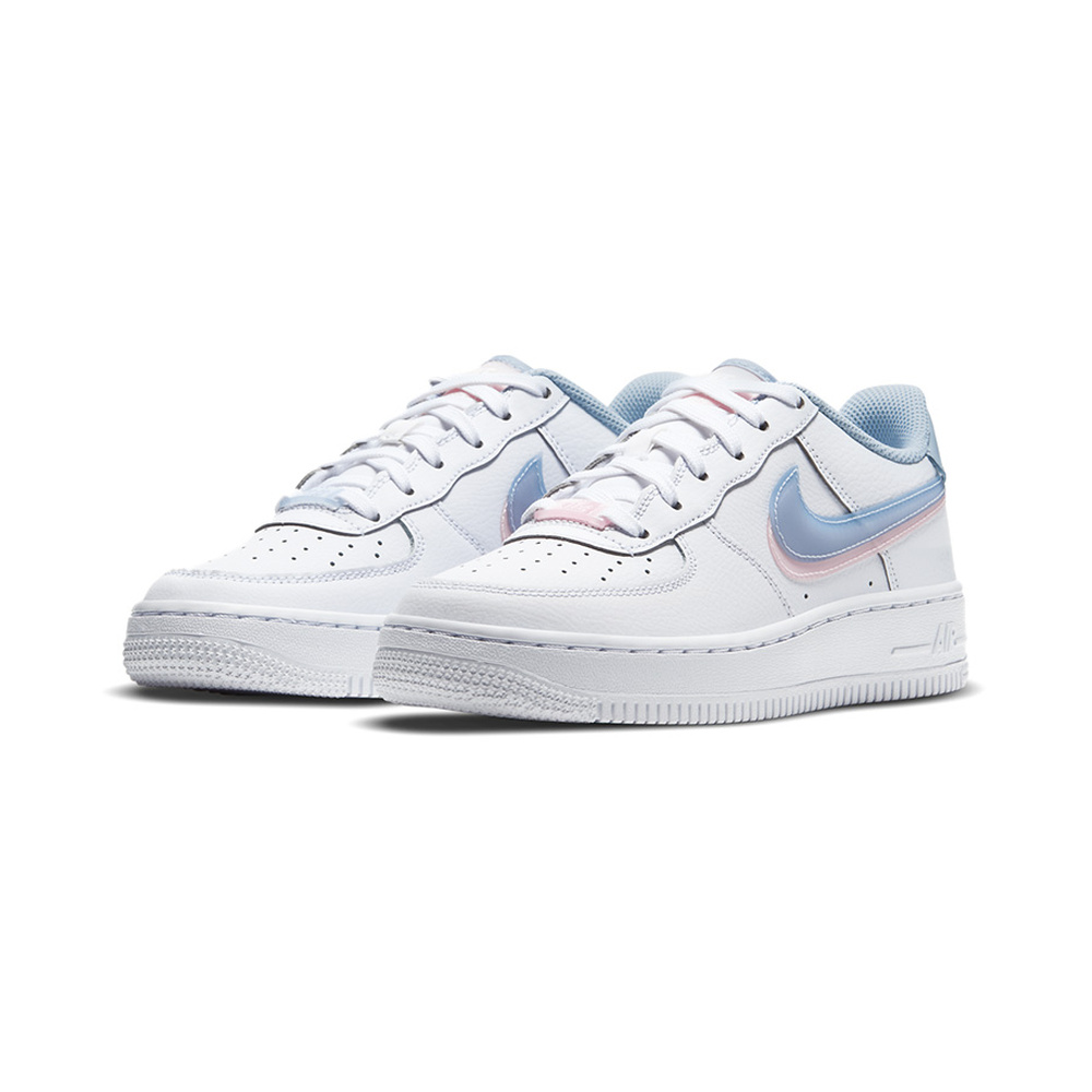 Nike Air Force 'White / Work Blue / Wolf Grey' Унисекс