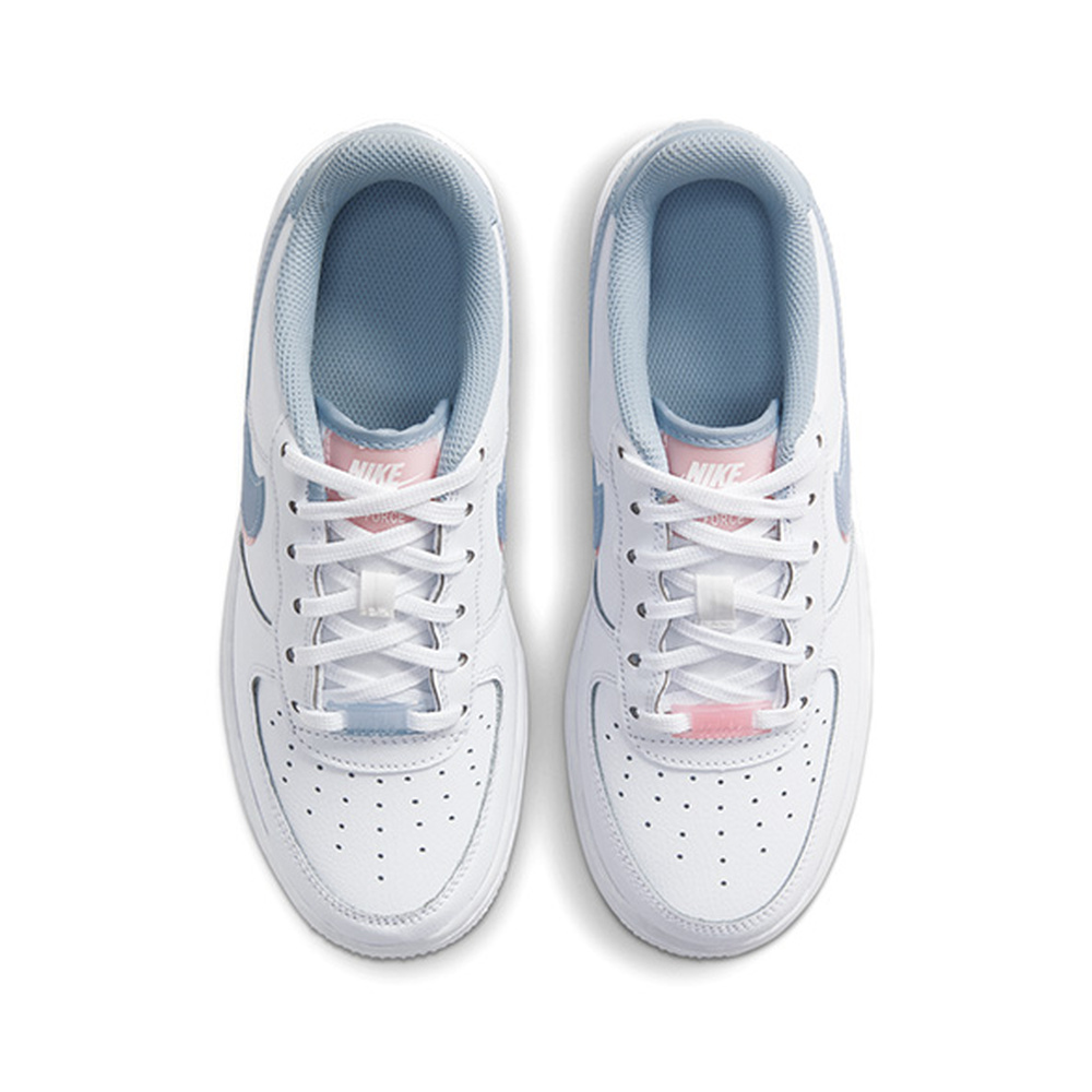 Nike Air Force 'White / Work Blue / Wolf Grey' Унисекс