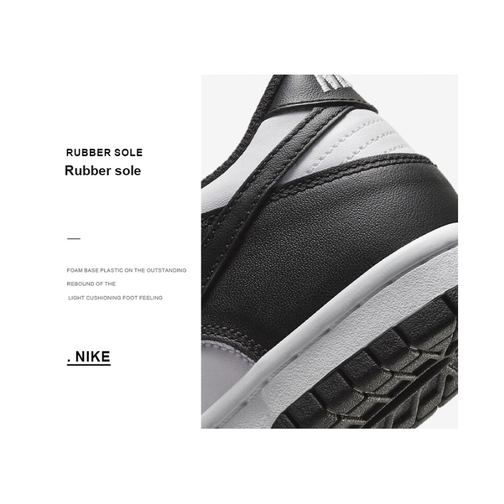 Nike Dunk Low 'White / Black' Унисекс