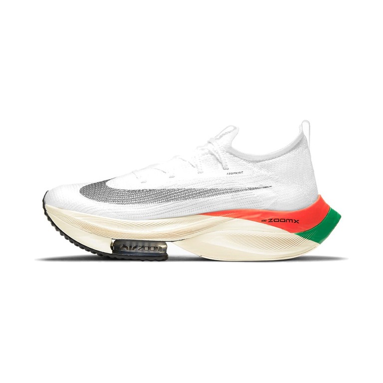 Nike Air Zoom Alphafly 'White / Pure Platinum / Metallic Silver / Dark Obsidian' Мужские