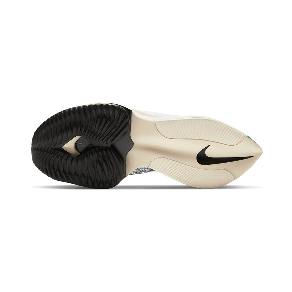 Nike Air Zoom Alphafly 'White / Pure Platinum / Metallic Silver / Dark Obsidian' Мужские