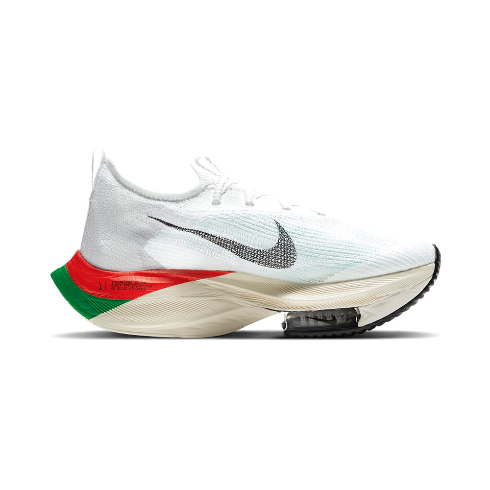 Nike Air Zoom Alphafly 'White / Pure Platinum / Metallic Silver / Dark Obsidian' Женские