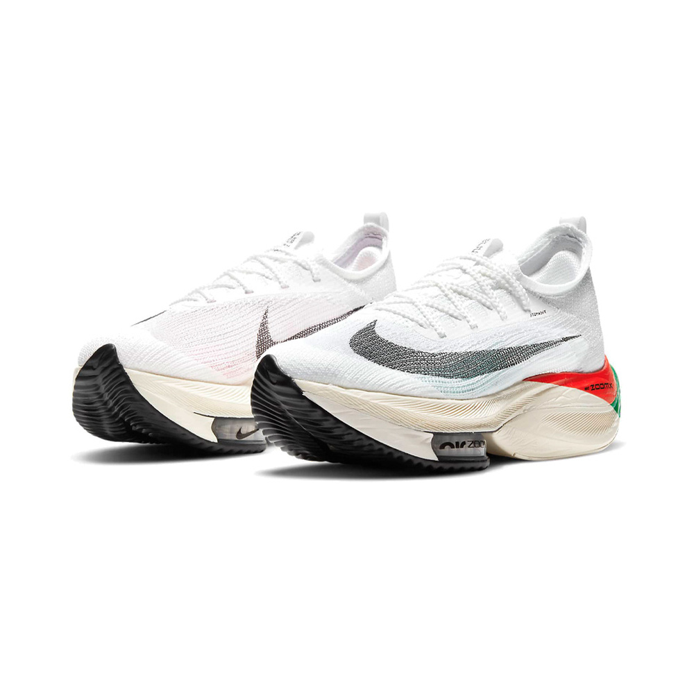 Nike Air Zoom Alphafly 'White / Pure Platinum / Metallic Silver / Dark Obsidian' Женские