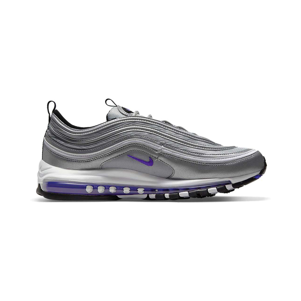 Nike Air Max 97 'Black / Hyper Crimson / White / Chrome' Мужские