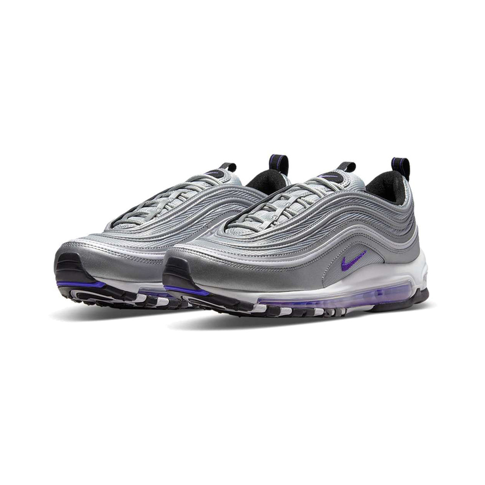 Nike Air Max 97 'Black / Hyper Crimson / White / Chrome' Мужские