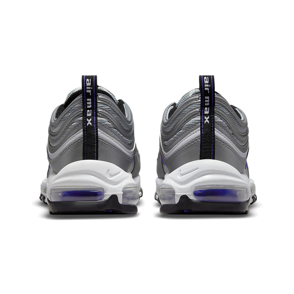 Nike Air Max 97 'Black / Hyper Crimson / White / Chrome' Мужские