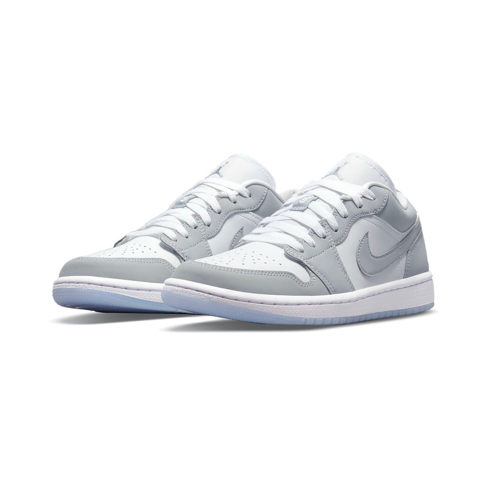 Air Jordan 1 'White / Aluminum / Wolf Grey' Женские