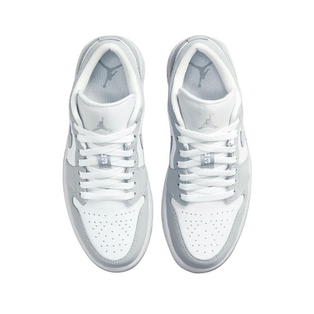 Air Jordan 1 'White / Aluminum / Wolf Grey' Женские