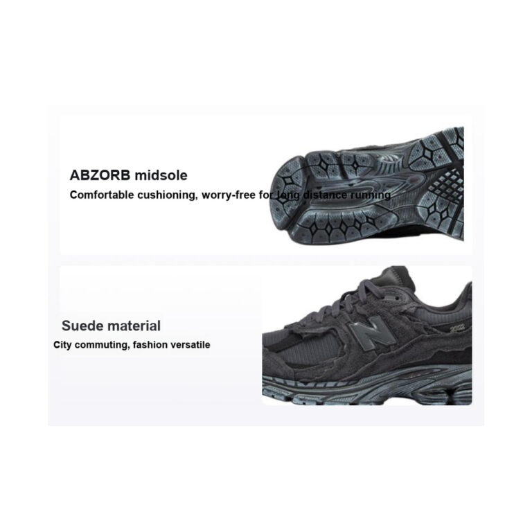 New Balance 2002R 'Black / Phantom' Мужские