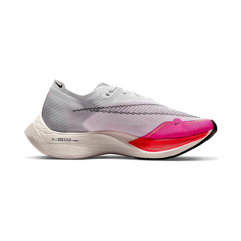 Nike Zoomx Vaporfly 'White / Smoke Grey / Black / Metallic Silver' Женские