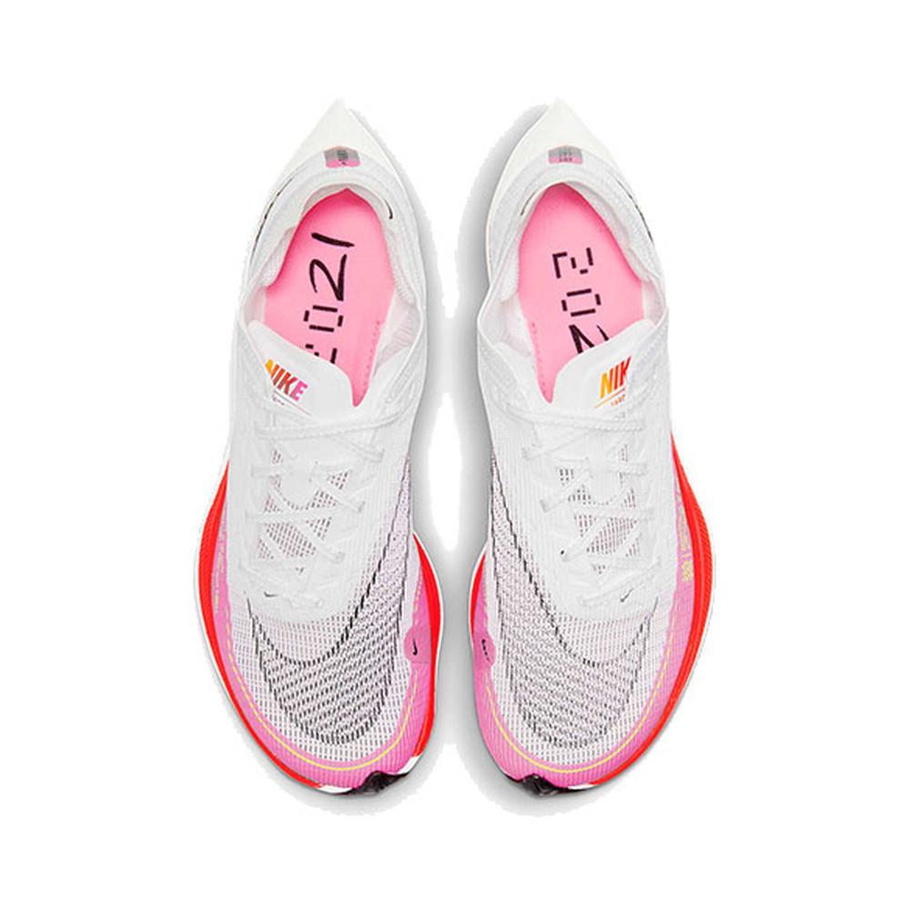 Nike Zoomx Vaporfly 'White / Smoke Grey / Black / Metallic Silver' Женские