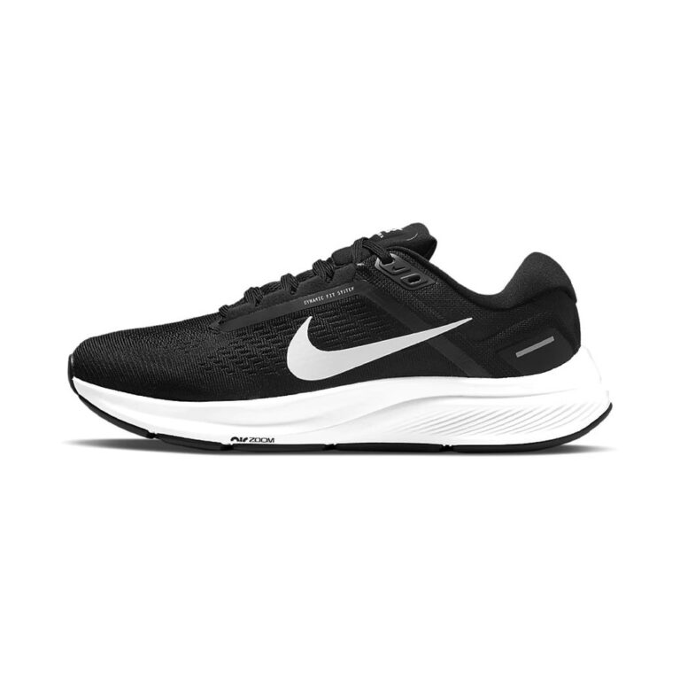 Nike Zoom Structure 24 'Black / Grey Fog / Laser Orange / White' Женские