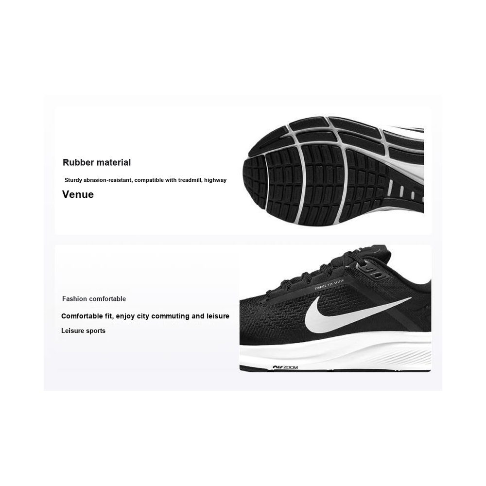 Nike Zoom Structure 24 'Black / Grey Fog / Laser Orange / White' Женские