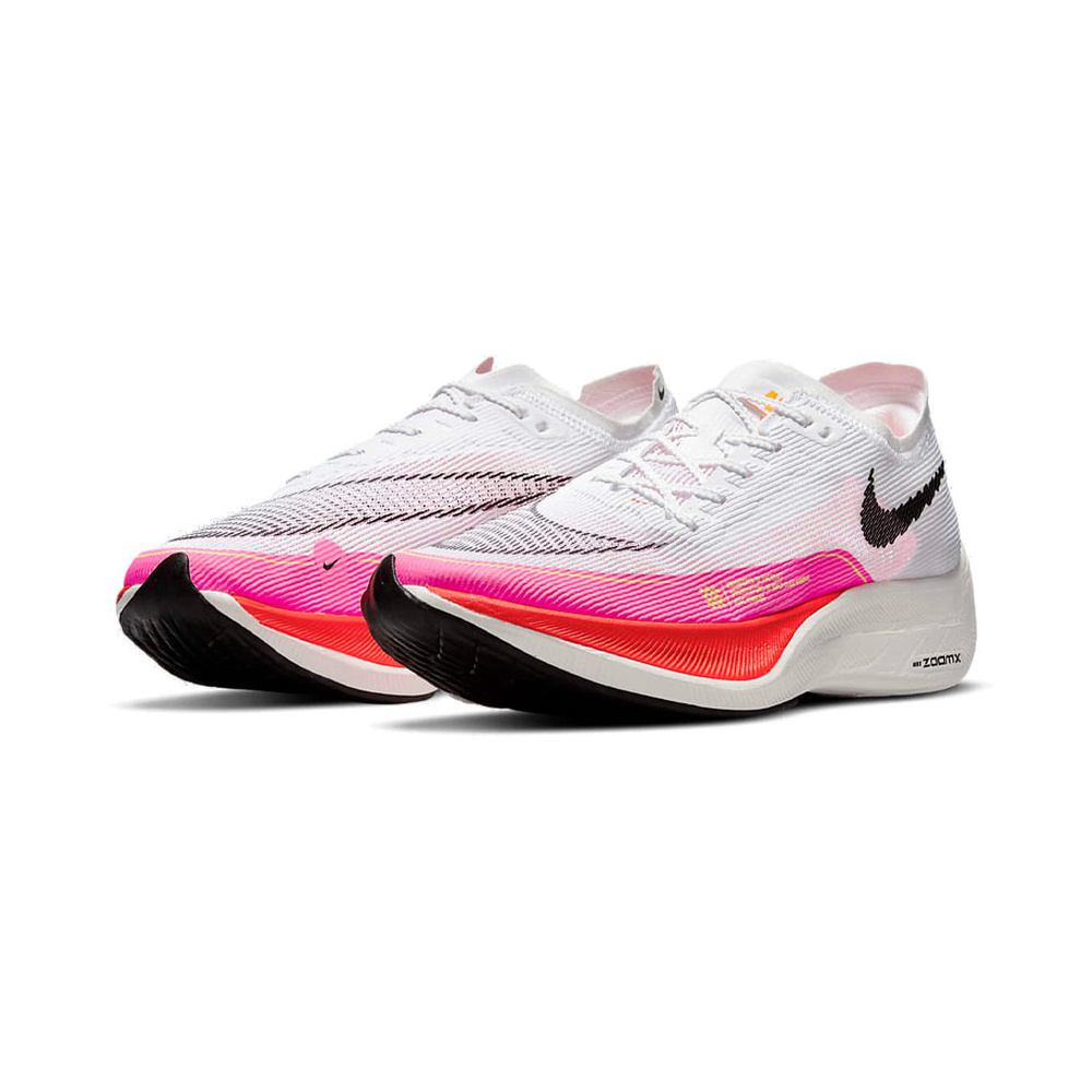 Nike ZoomX Vaporfly 'White / Smoke Grey / Black / Metallic Silver' Мужские