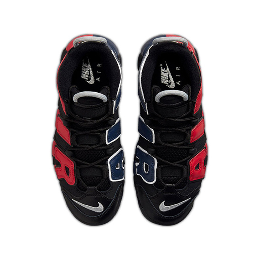 Nike Air More Uptempo 'Light Smoke Grey / Photon Dust / Hyper Crimson / Chrome' Мужские