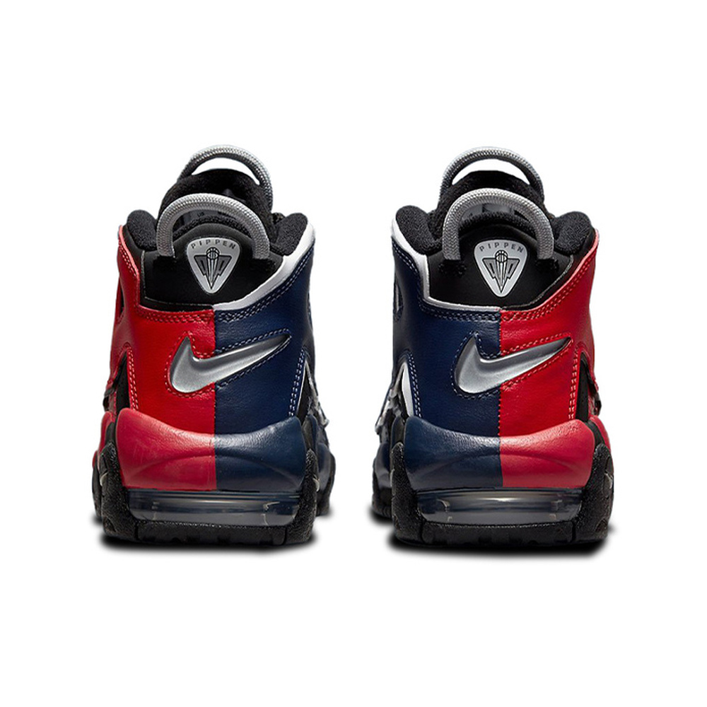 Nike Air More Uptempo 'Light Smoke Grey / Photon Dust / Hyper Crimson / Chrome' Мужские