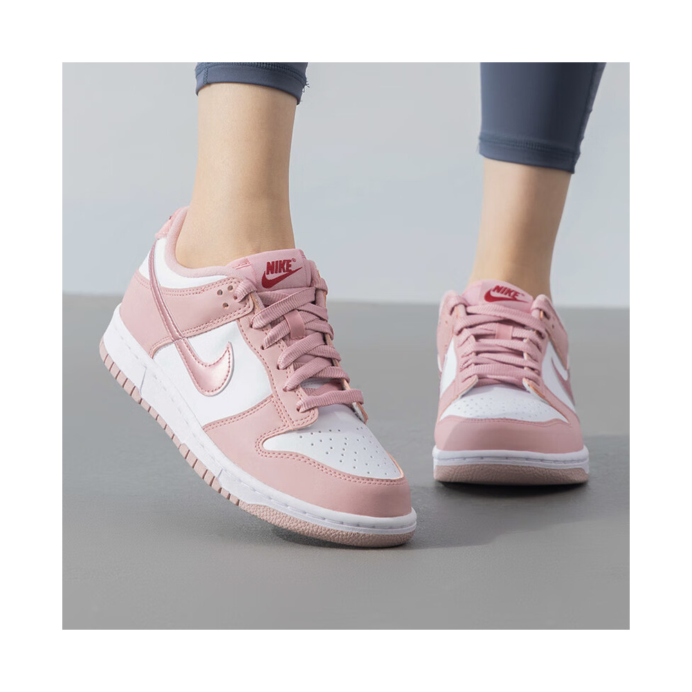 Nike Dunk Low 'White / Grain / Metallic Gold Grain / Black' Унисекс