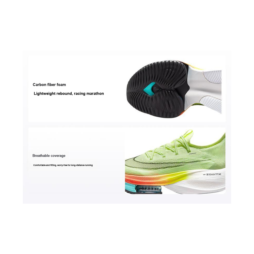 Nike Air Zoom Alphafly 'Platinum Tint / Black / Metallic Gold' Женские