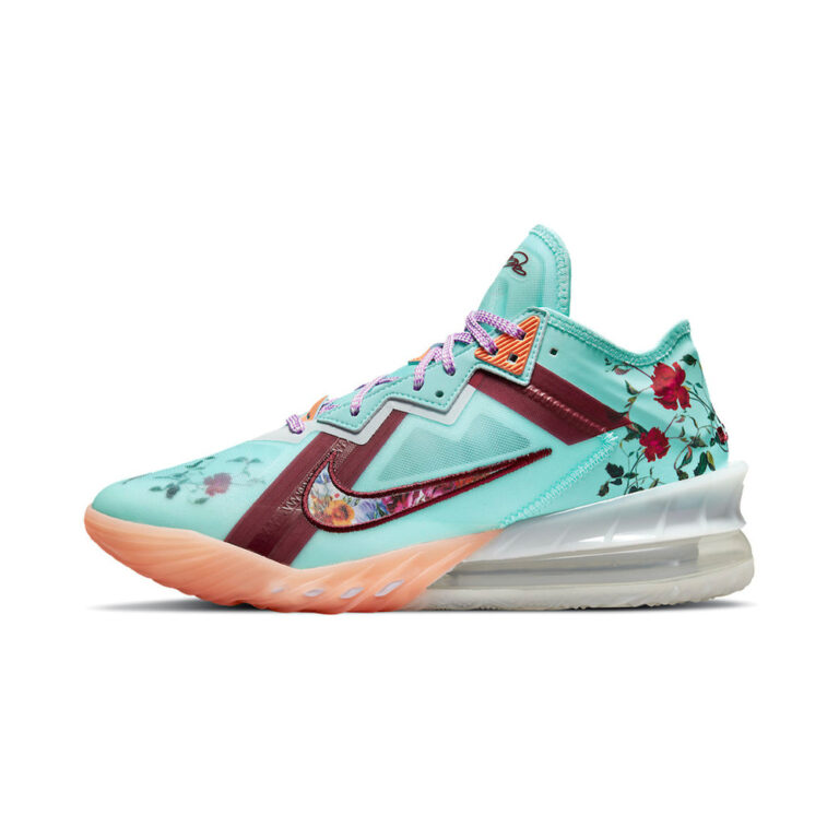 Nike Lebron 18 'White / Green Spark / Summit White / Midnight Navy' Мужские