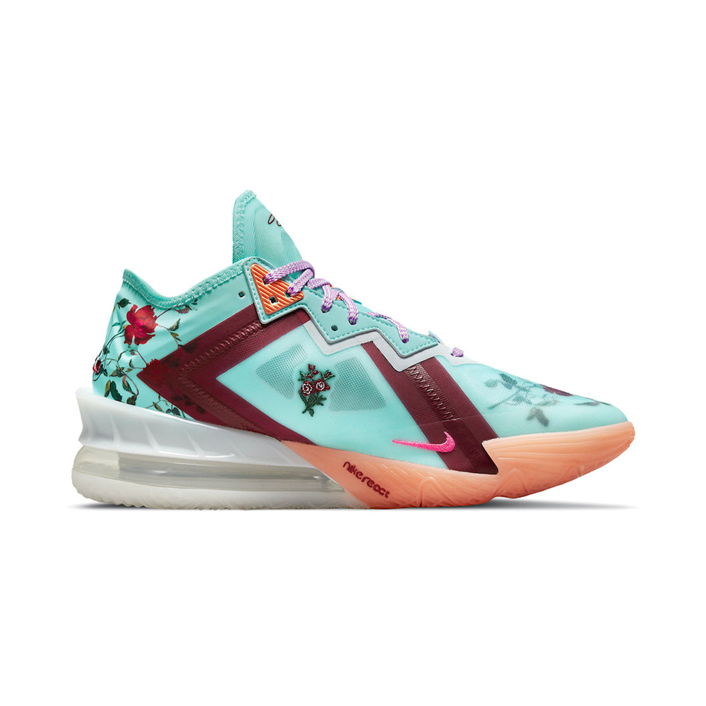 Nike Lebron 18 'White / Green Spark / Summit White / Midnight Navy' Мужские