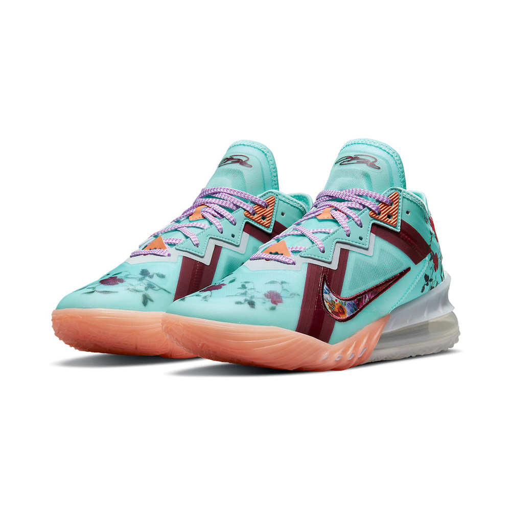 Nike Lebron 18 'White / Green Spark / Summit White / Midnight Navy' Мужские