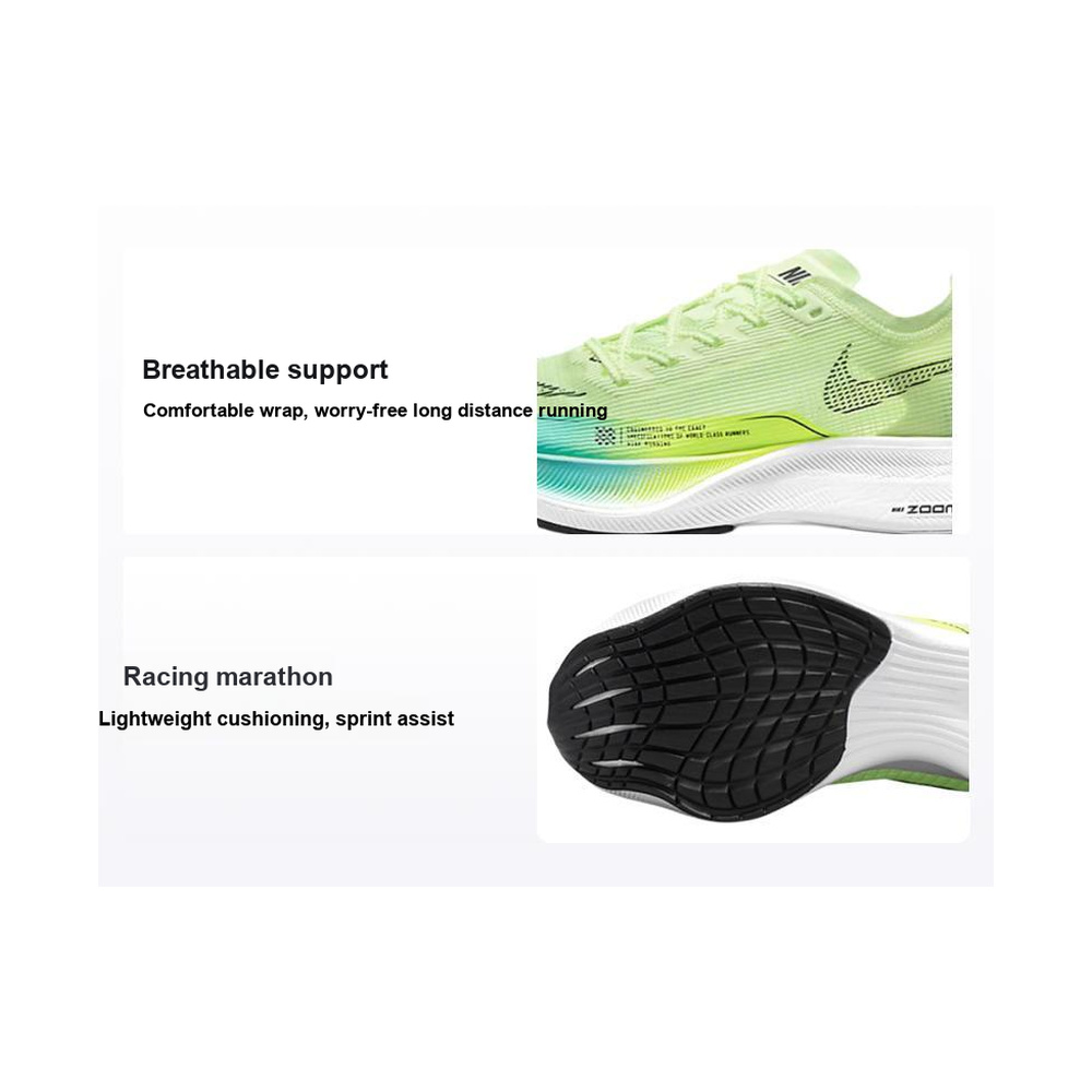 Nike Zoomx Vaporfly 'Grey Fog / Camo Green / Off White / Black' Женские