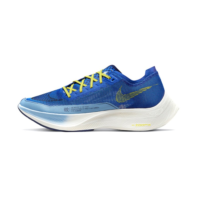 Nike ZoomX Vaporfly 'Obsidian / Lime Blast / Polar / Pink Foam' Мужские