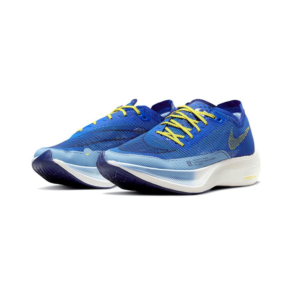 Nike Zoomx Vaporfly 'Obsidian / Lime Blast / Polar / Pink Foam' Мужские