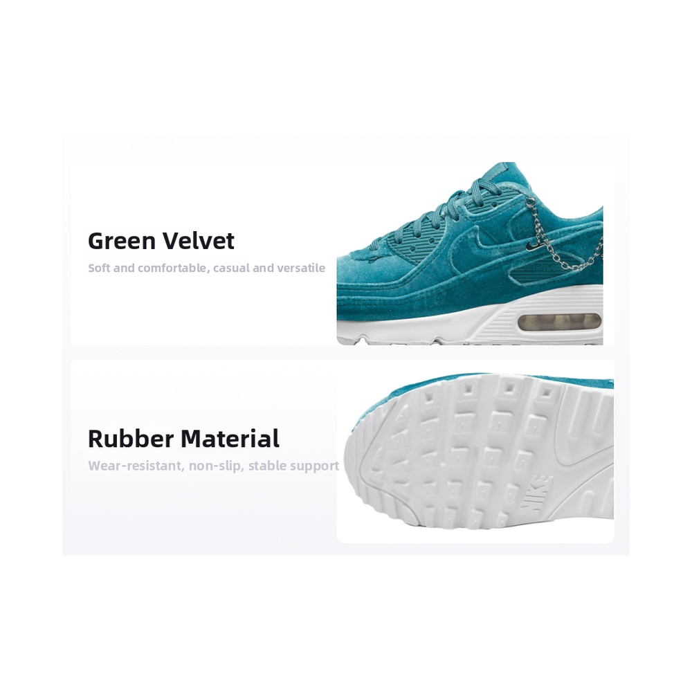 Nike Air Max 90 'Ash Green / Metallic Silver / White / Ash Green' Женские