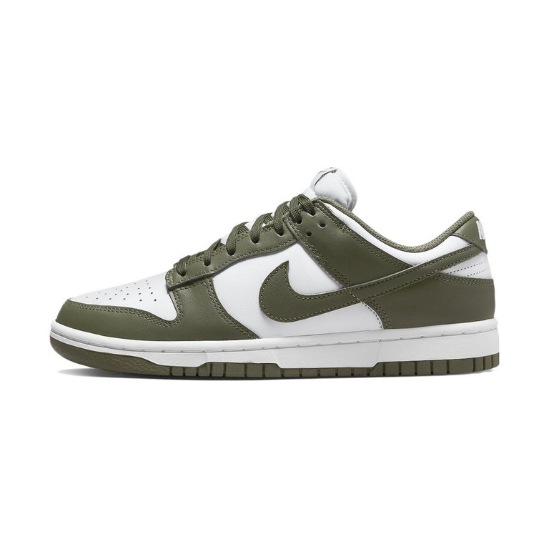 Nike Dunk Low 'White / Pure Platinum / Metallic Silver / Dark Obsidian' Женские