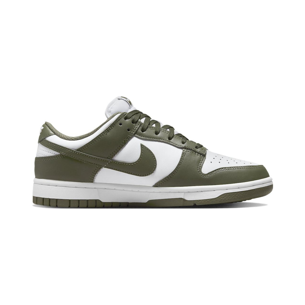 Nike Dunk Low 'White / Pure Platinum / Metallic Silver / Dark Obsidian' Женские
