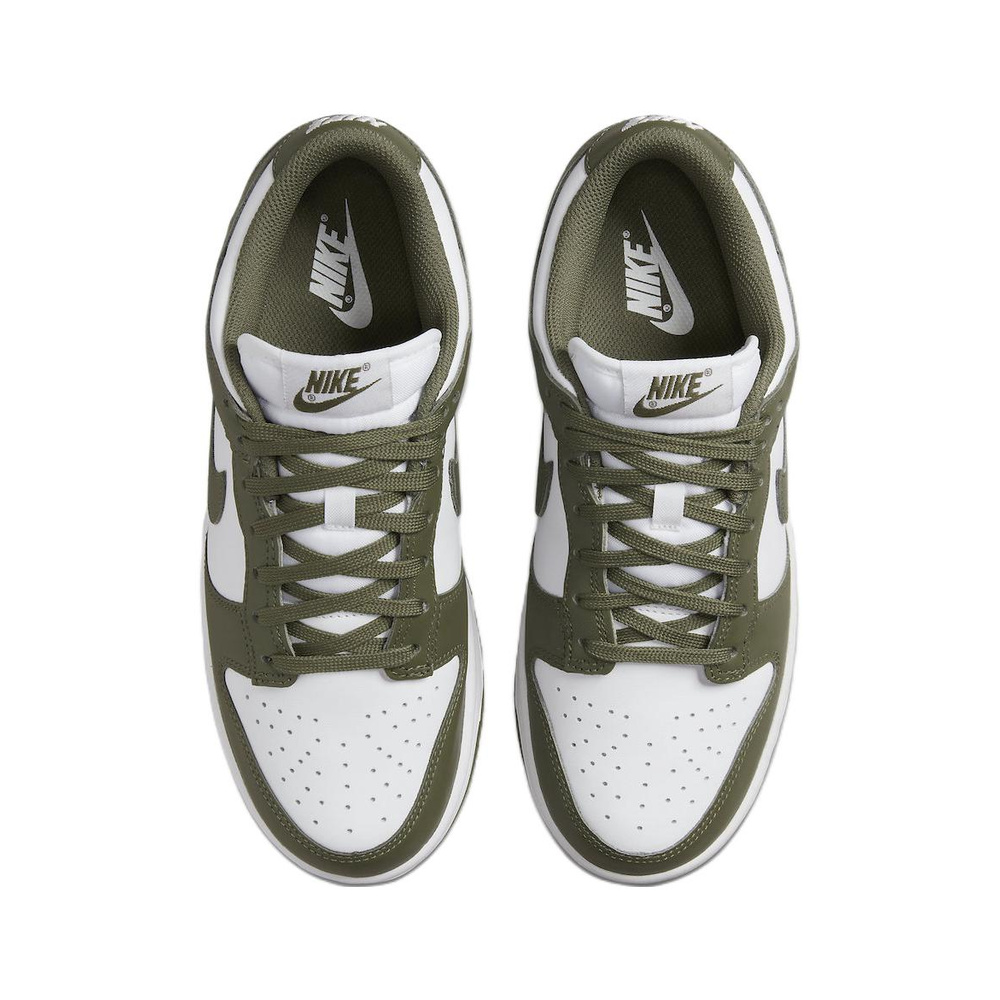 Nike Dunk Low 'White / Pure Platinum / Metallic Silver / Dark Obsidian' Женские