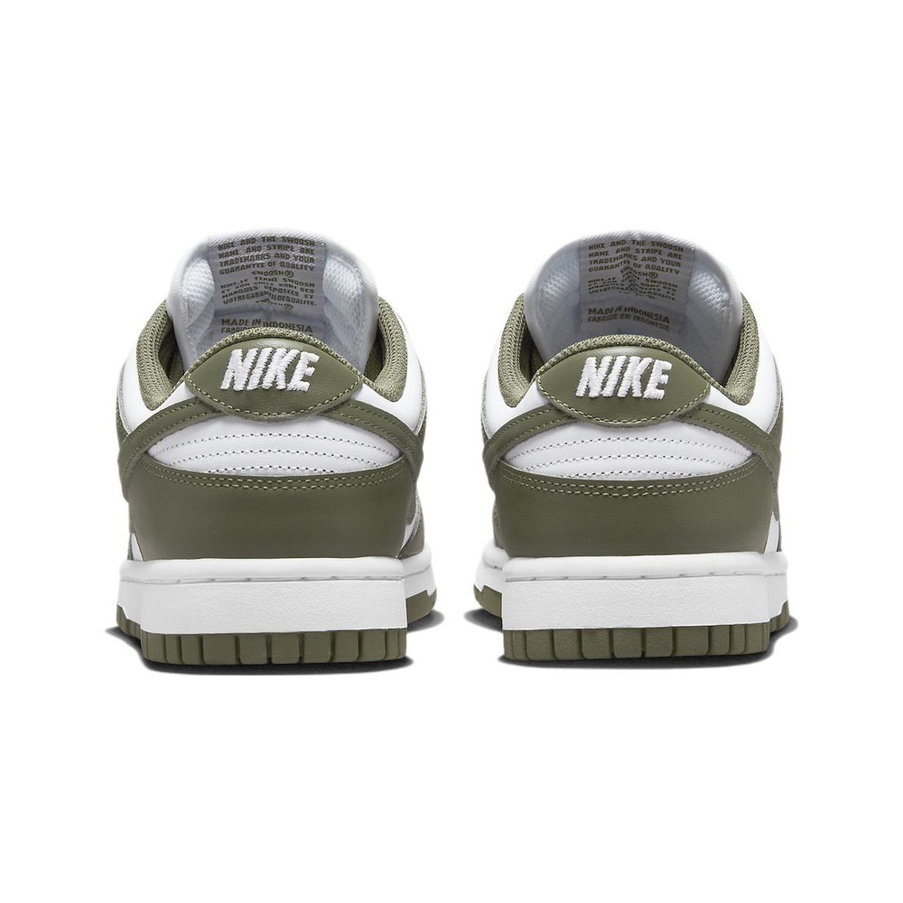 Nike Dunk Low 'White / Pure Platinum / Metallic Silver / Dark Obsidian' Женские