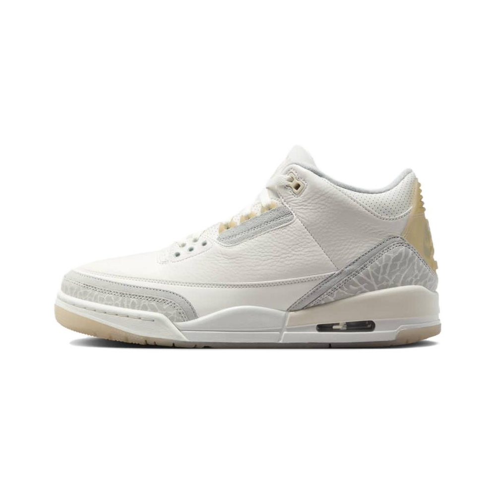 Air Jordan 3 'Chalk / Gum Light Brown / Black / Coconut Milk' Мужские