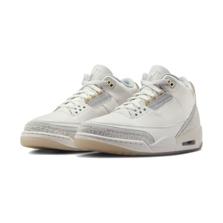 Air Jordan 3 'Chalk / Gum Light Brown / Black / Coconut Milk' Мужские