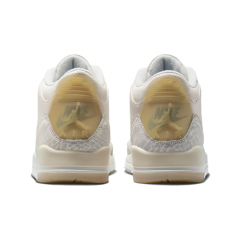 Air Jordan 3 'Chalk / Gum Light Brown / Black / Coconut Milk' Мужские
