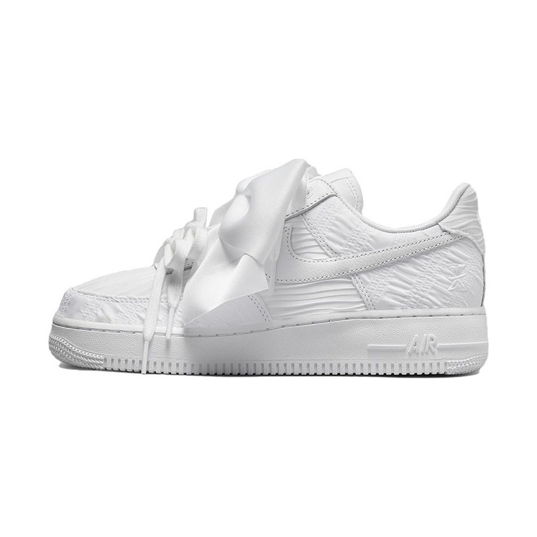 Nike Air Force 1 'White / Gum Light Brown / Blue Beyond' Женские