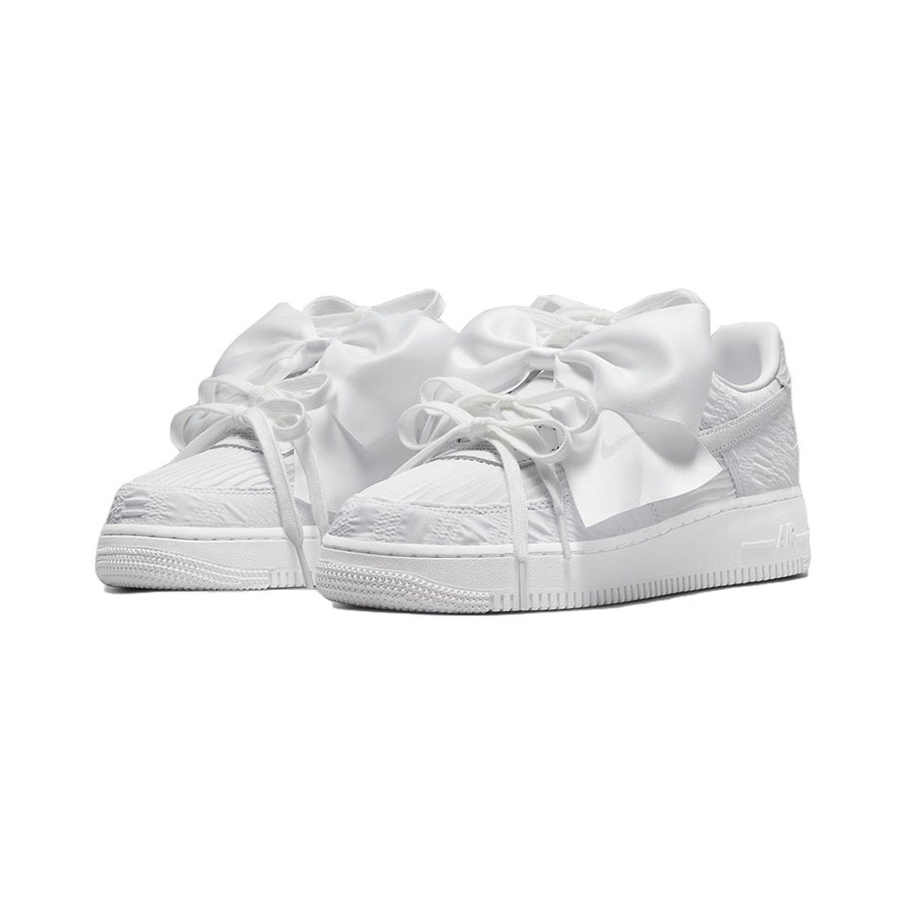 Nike Air Force 1 'White / Gum Light Brown / Blue Beyond' Женские