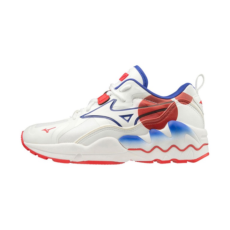 Mizuno Wave Rider 1 'White Red Blue' Мужские