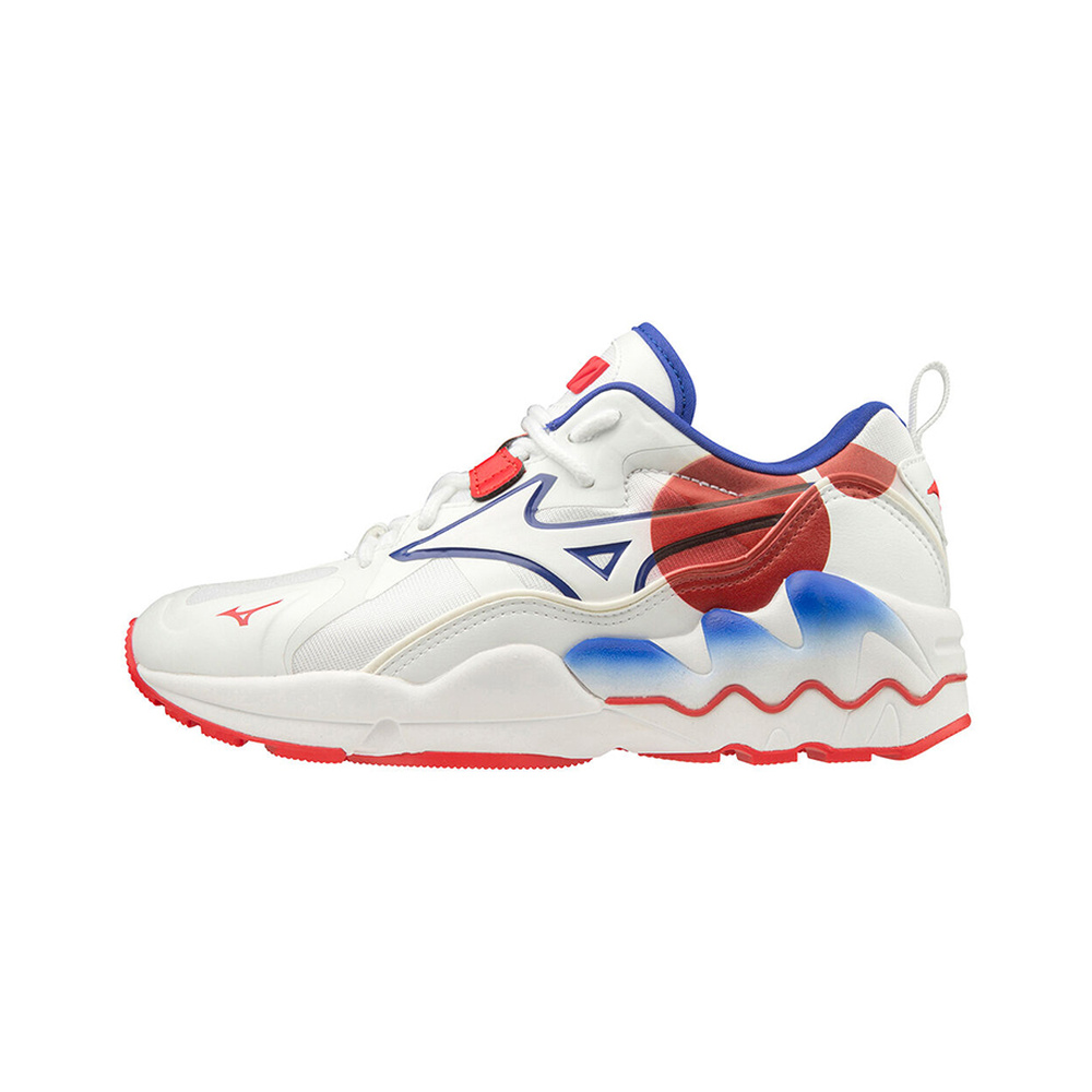 Mizuno Wave Rider 1 'White Red Blue' Мужские