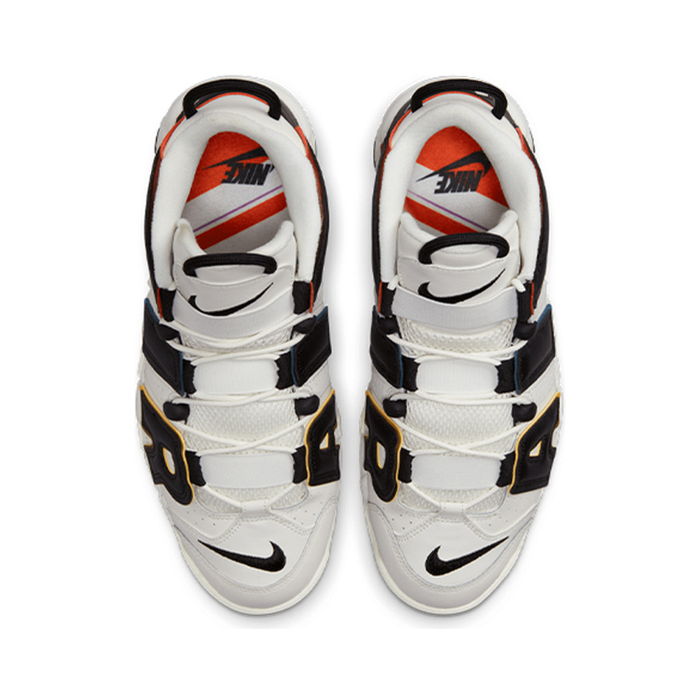 Nike Air More Uptempo 'Black / Dark Smoke Grey / White' Мужские