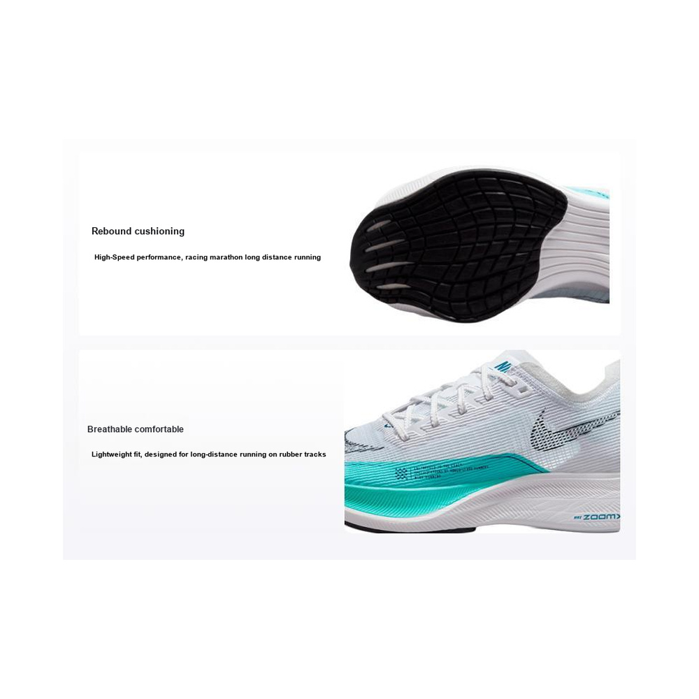 Nike Zoomx Vaporfly 'White / Blue Tint / Pure Platinum / Chrome' Женские