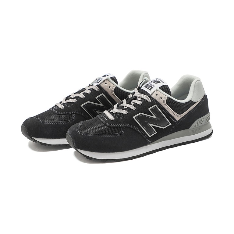 New Balance 574 'Top Running Black Grey' Мужские