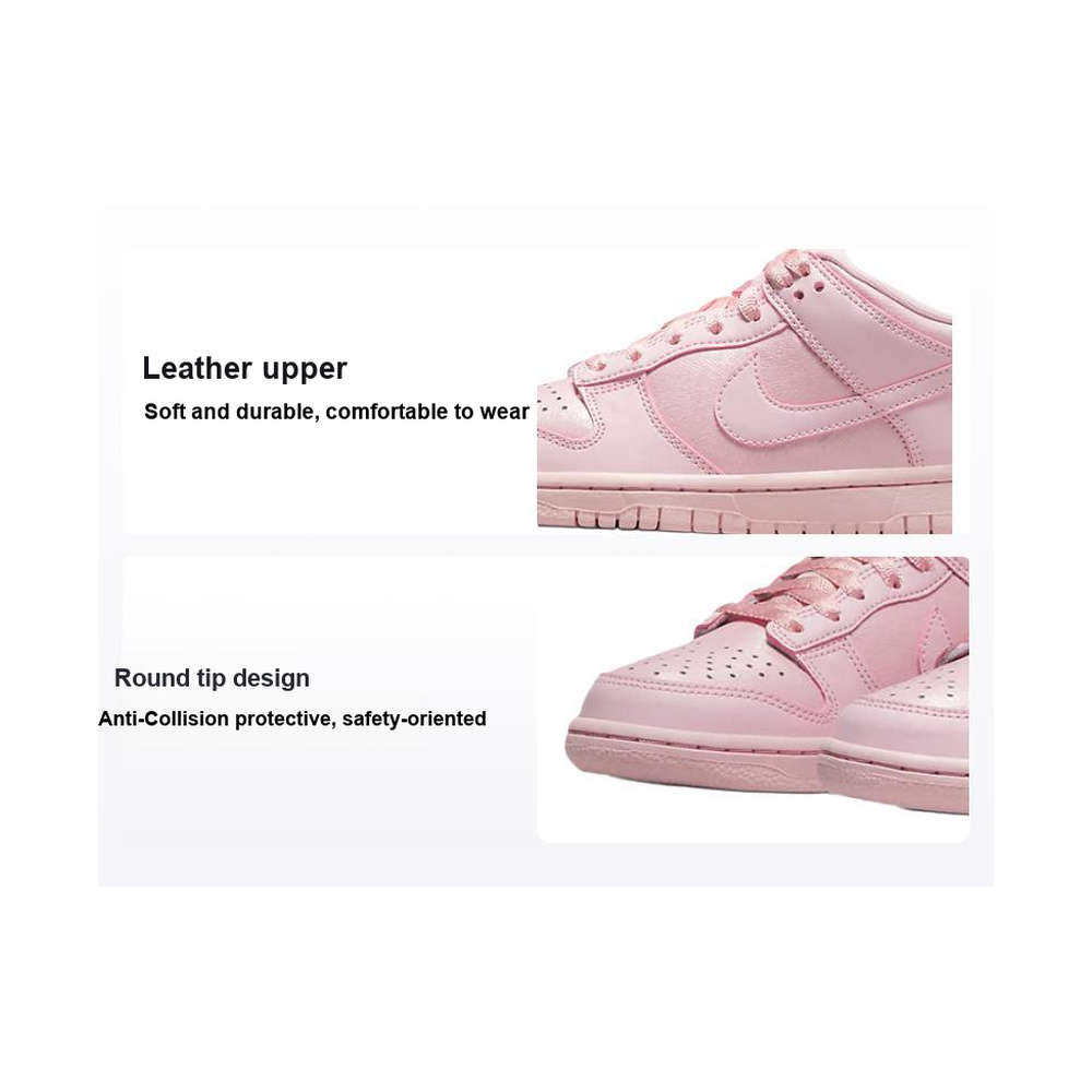 Nike Dunk Low 'White / Pure Platinum / Metallic Silver / Dark Obsidian' Мужские