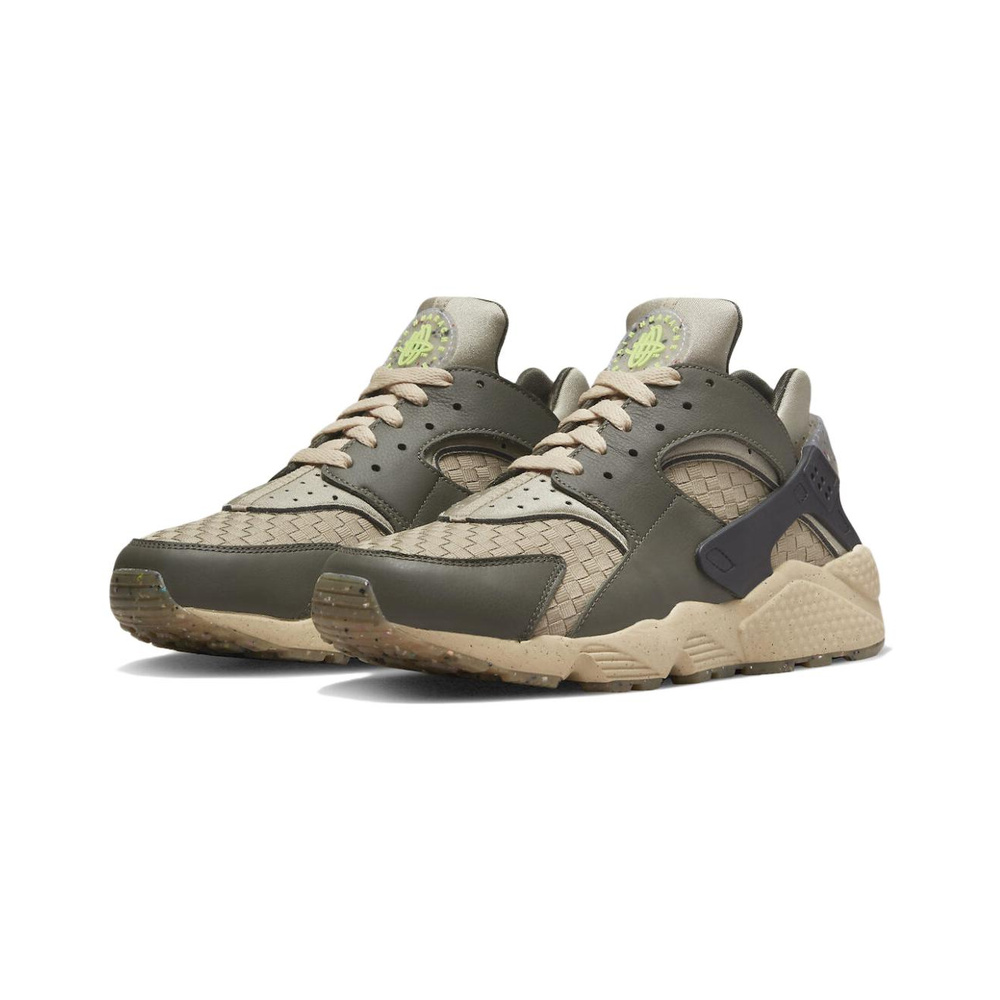 Nike Air Huarache 'Obsidian / Lime Blast / Polar / Pink Foam' Мужские