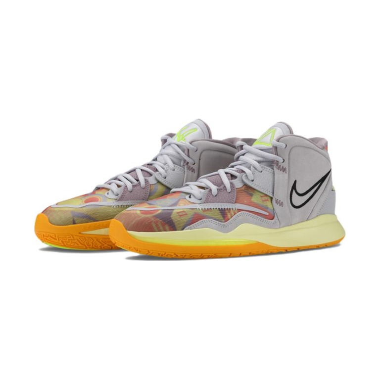 Nike Kyrie Infinity Kyrie 8 'Obsidian / Lime Blast / Polar / Pink Foam' Мужские