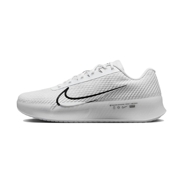 Nike Air Zoom Vapor 11 'White / Metallic Silver / Black' Мужские