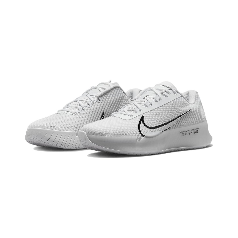 Nike Air Zoom Vapor 11 'White / Metallic Silver / Black' Мужские