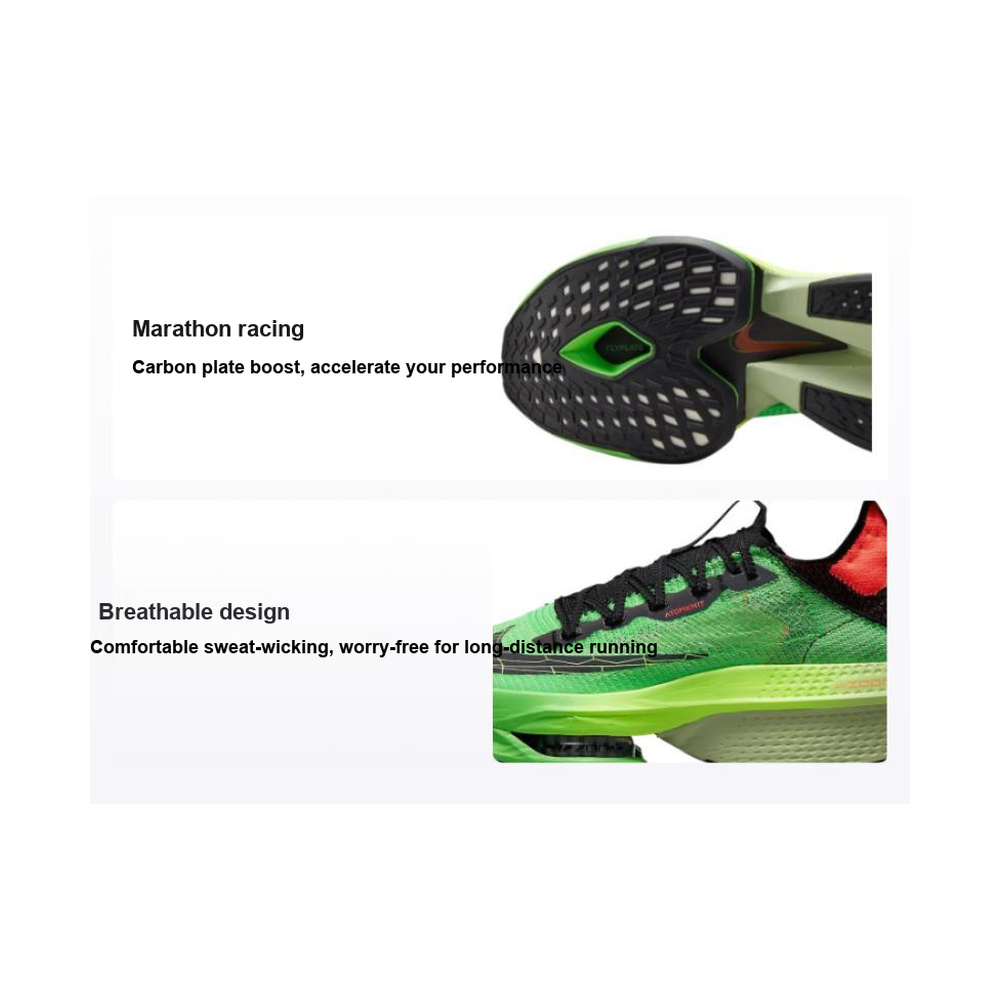 Nike Air Zoom Alphafly 'Light Liquid Lime / Black' Мужские