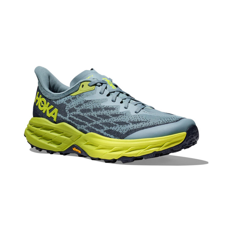 Hoka Speedgoat 5 'Stone Blue Citron' Мужские